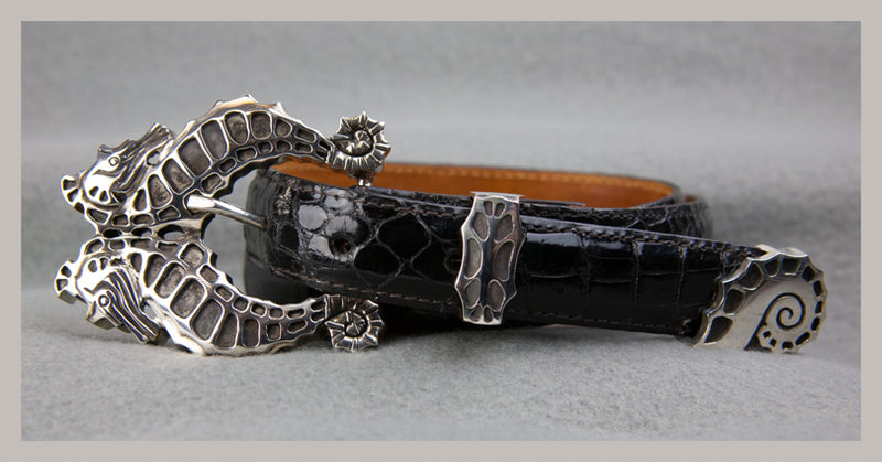 Belt Buckle - Seahorse