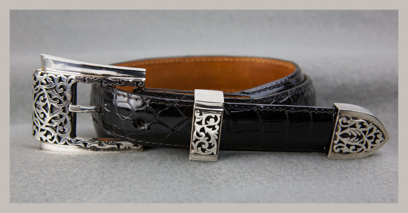 Belt Buckle - Filigree