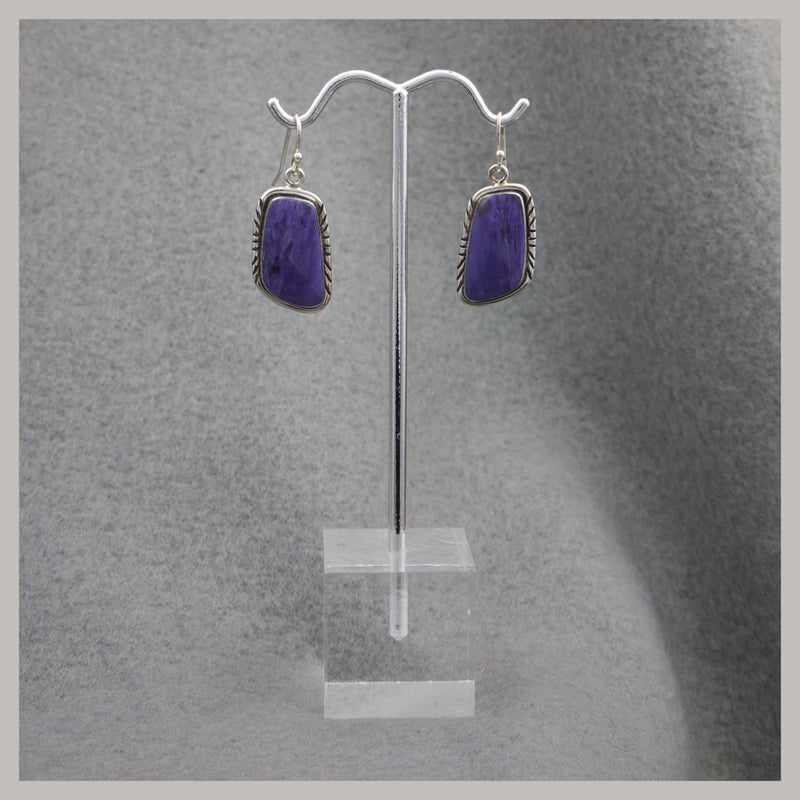 Charoite Earrings