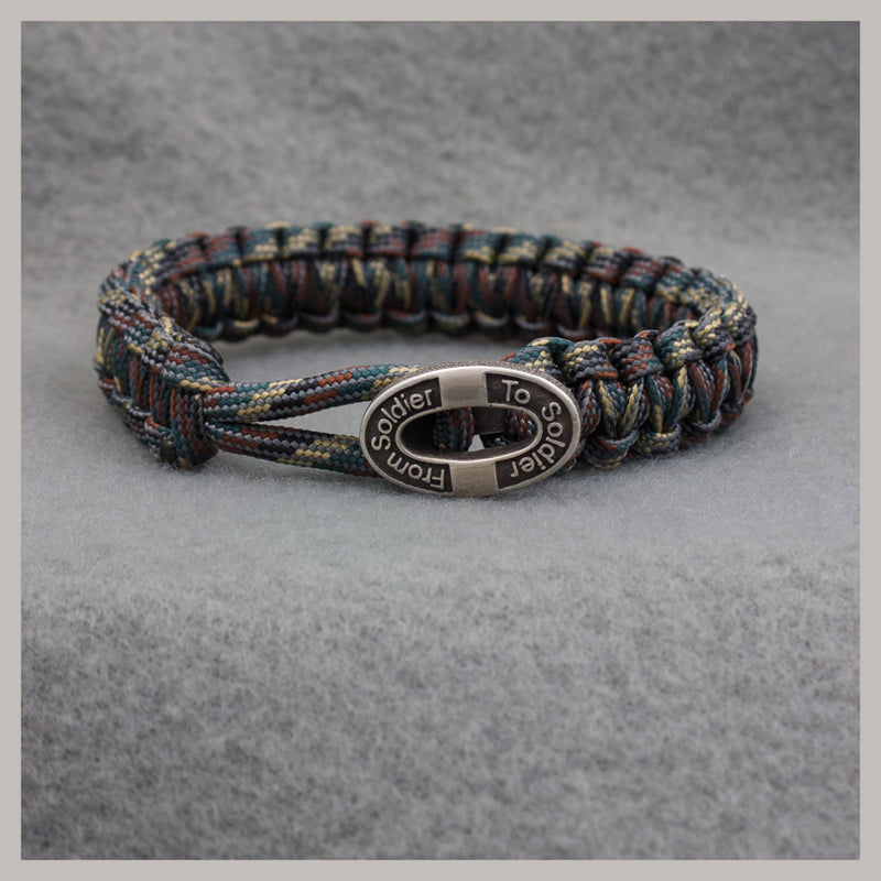 Parachute Cord Bracelet - Camouflage