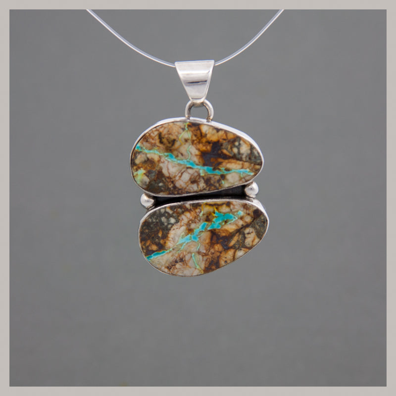 Boulder Turquoise Pendant