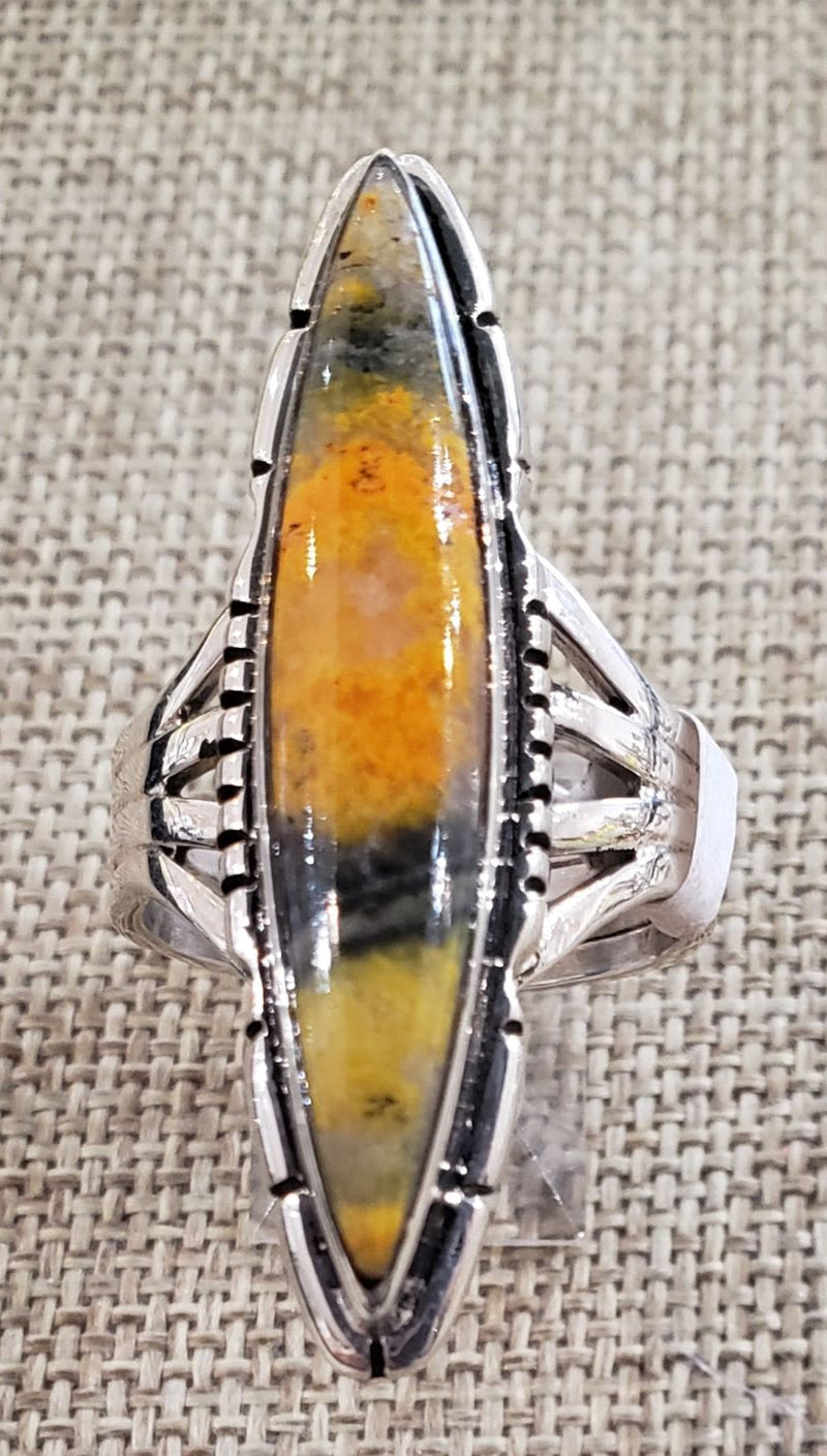 Bumblebee Jasper Ring