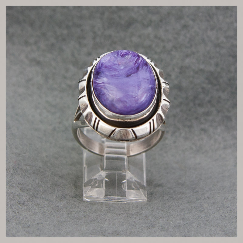 Charoite Ring