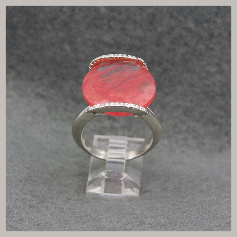 Cherry Quartz Ring