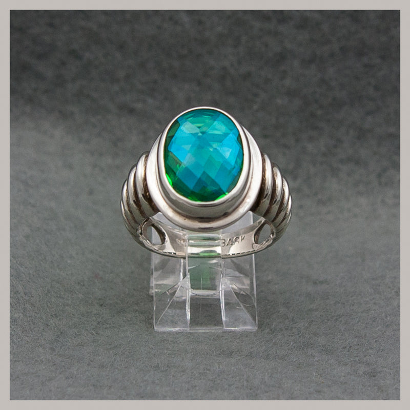 Caribbean Quartz Ring