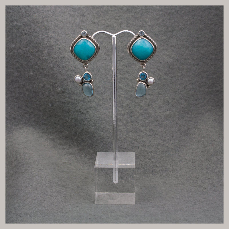 Amazonite Earrings