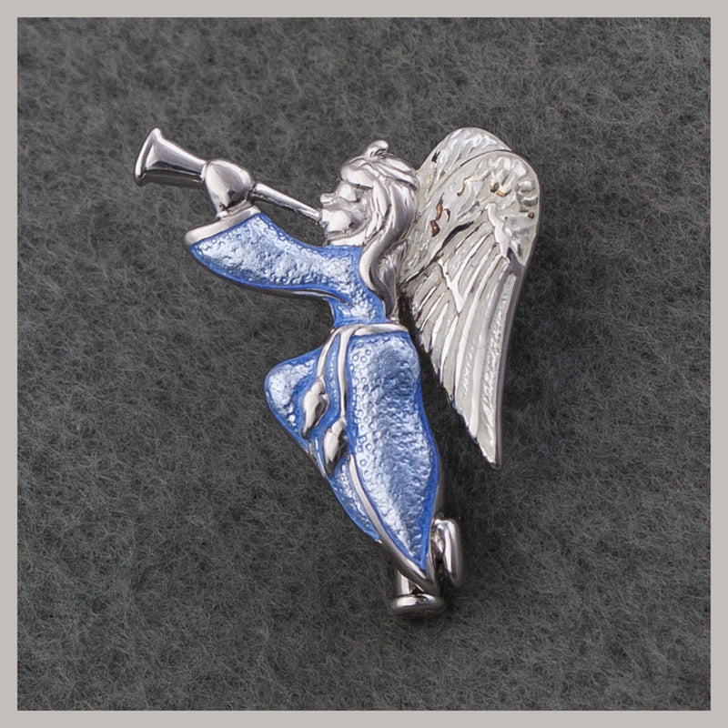 Angel Pin - Blue